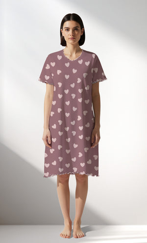 Woman Supreme BigHeart V Neck Tunic - ROTASYON (KOYUZ ZEMIN) - Image 1