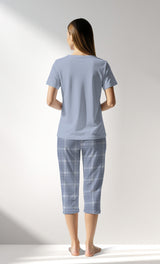 Woman Supreme SleepFirst Capri Set - B-14-4110 - Image 3