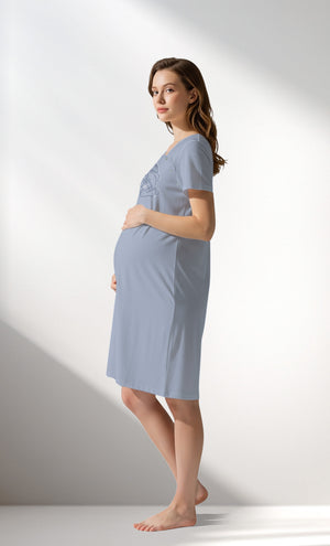 Woman Supreme SleepFirst Pregnant Tunic - B-14-4110 - Image 2