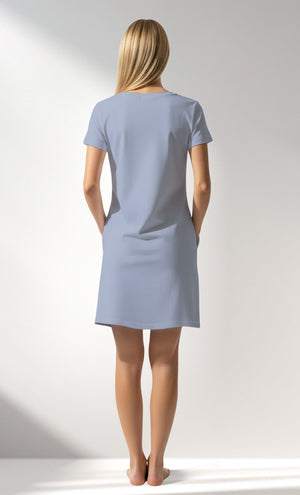 Woman Supreme SleepFirst Pocket Detail O Neck Tunic - B-14-4110 - Image 3