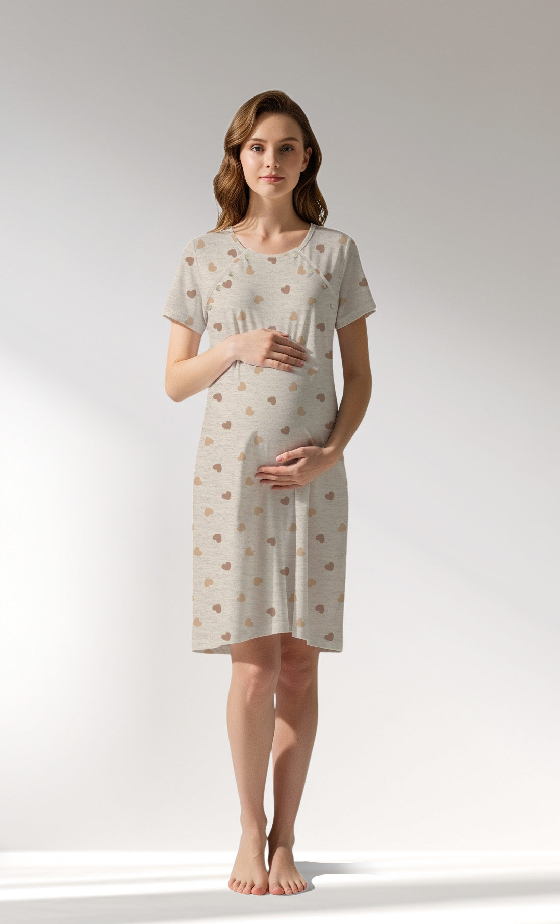 Woman Supreme SoftGleam Pregnant Tunic - ROTASYON - Image 1