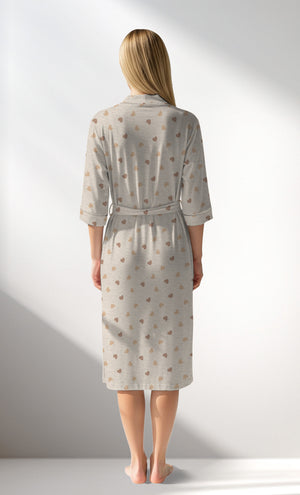 Woman Supreme SoftGleam Dressing Gown - ROTASYON - Image 3