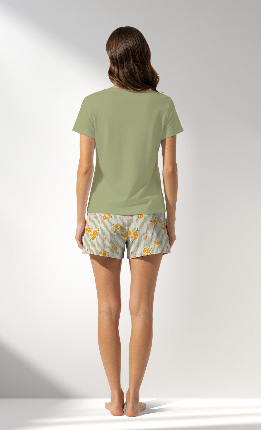 Woman Supreme GreenGarden Short Set - B-15-0523 - Image 3