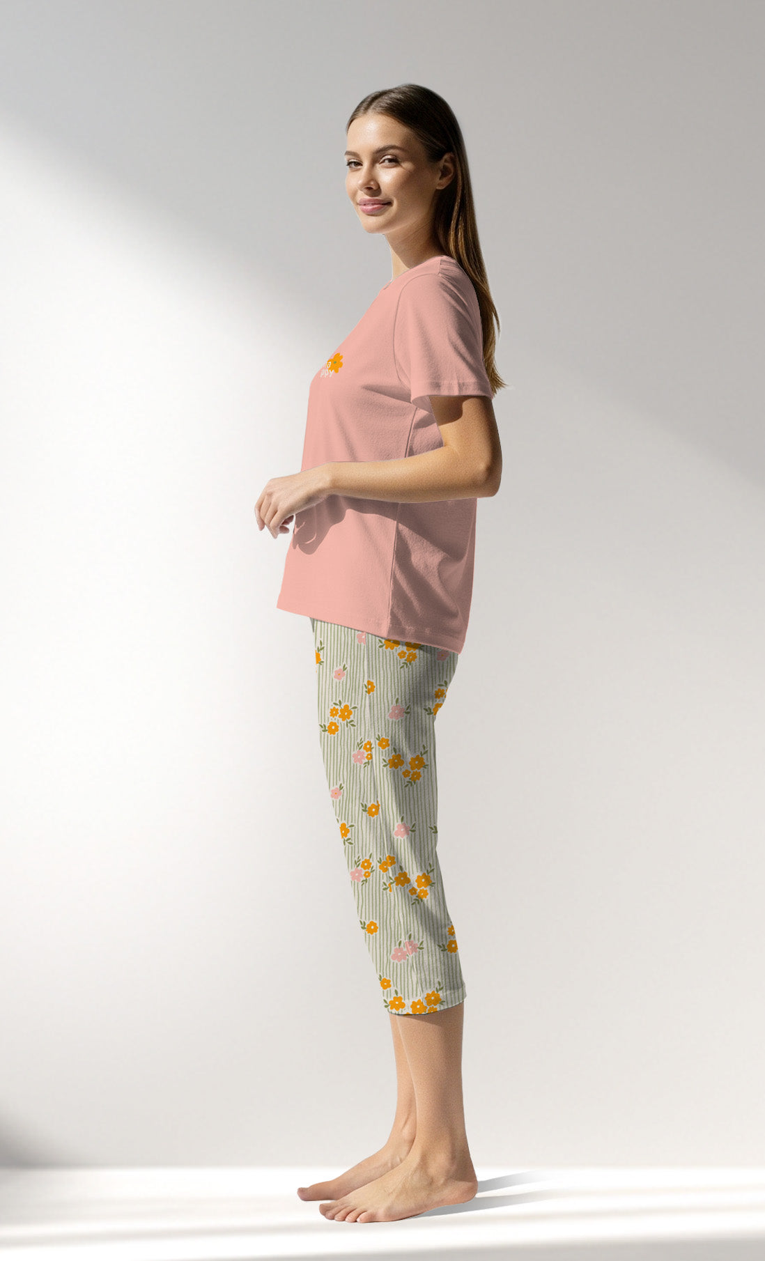 Woman Supreme GreenGarden Capri Set - A-14-1418 - Image 2