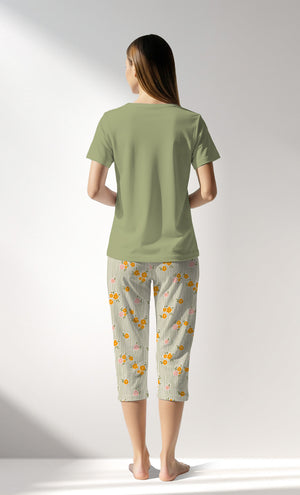 Woman Supreme GreenGarden Capri Set - B-15-0523 - Image 3