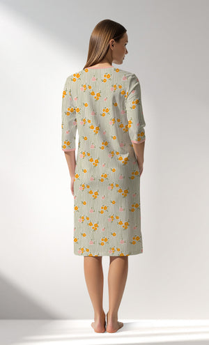 Woman Supreme GreenGarden Home Dress - ROTASYON - Image 3