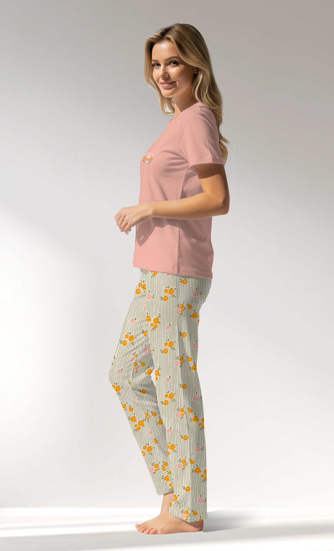 Woman Supreme GreenGarden Pyjama Set - A-14-1418 - Image 2