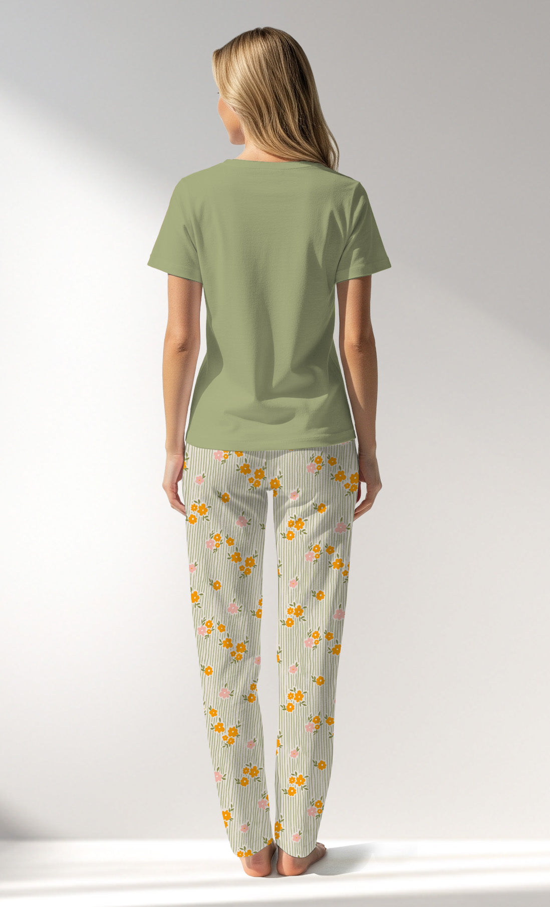 Woman Supreme GreenGarden Pyjama Set - B-15-0523 - Image 3