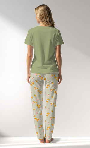 Woman Supreme GreenGarden Pyjama Set - B-15-0523 - Image 3