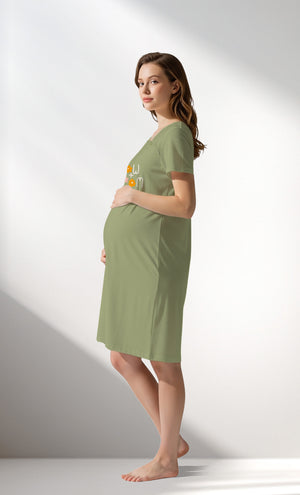 Woman Supreme GreenGarden Pregnant Tunic - B-15-0523 - Image 2