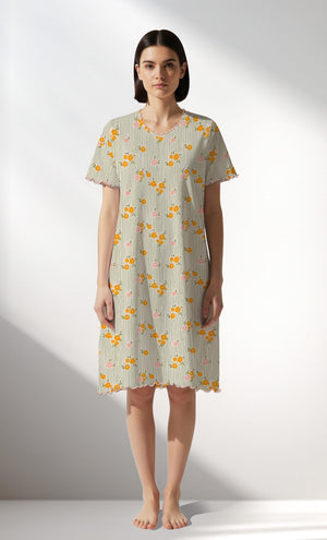 Woman Supreme GreenGarden V Neck Tunic - ROTASYON - Image 1