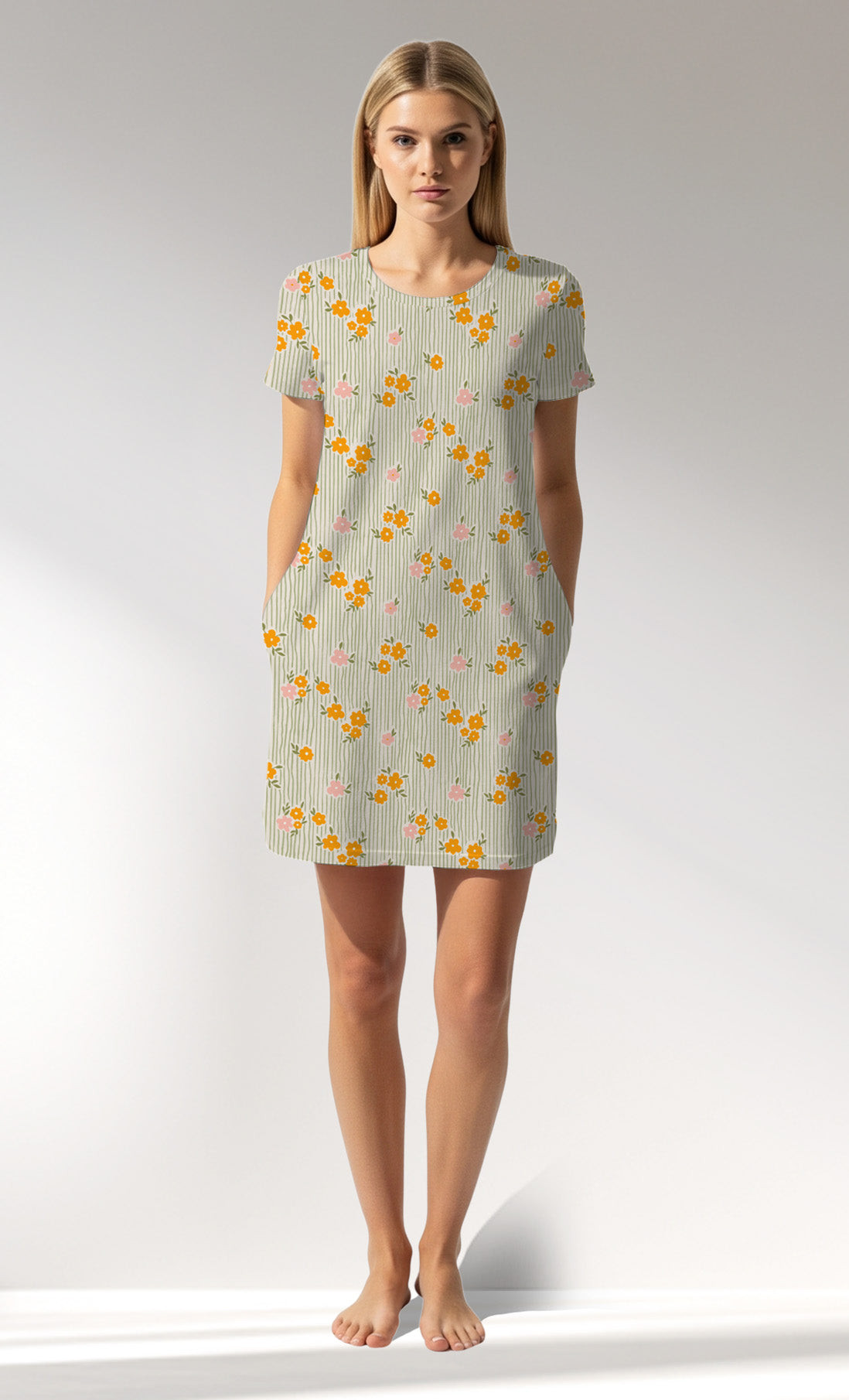 Woman Supreme GreenGarden Pocket Detail Tunic - ROTASYON - Image 1