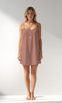 Woman Supreme RoseDown Thin Strap Tunic - 16-1522 - Image 1