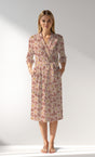 Woman Supreme RoseDown Dressing Gown - ROTASYON - Image 1