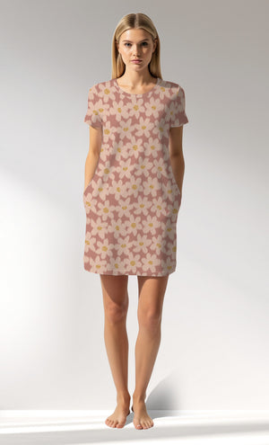 Woman Supreme RoseDown Rotation Pocket Detail Tunic - ROTASYON - Image 1