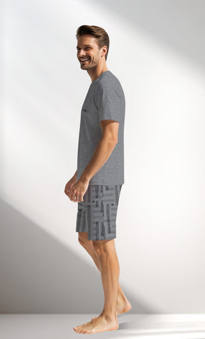 Man Supreme Strong Short Sleeve Short Set - G2 MELANJ - Image 2