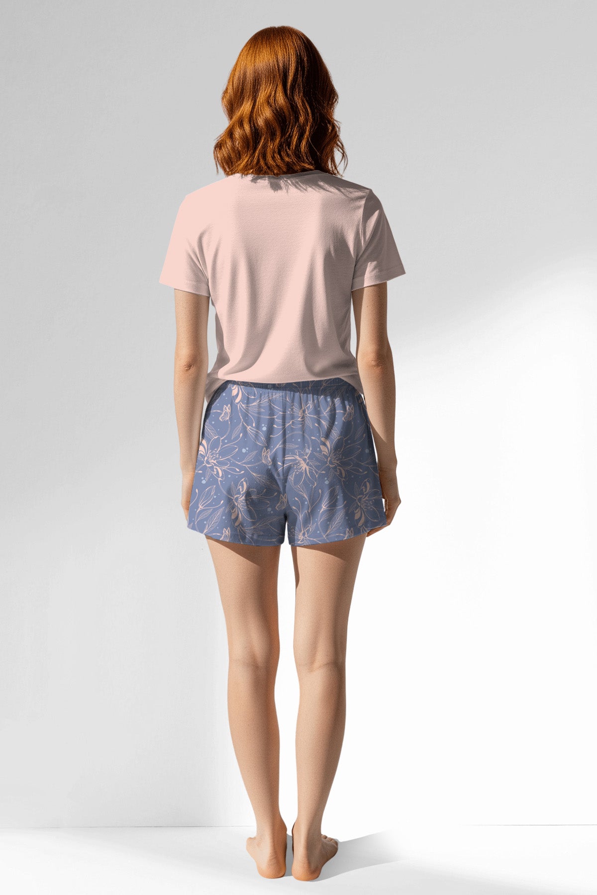 Woman Polyviscon Aurella Short Set - A-PEMBE - Image 3