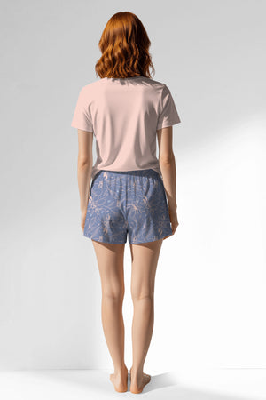 Woman Polyviscon Aurella Short Set - A-PEMBE - Image 3