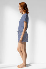 Woman Polyviscon Aurella Short Set - B-MOR - Image 2