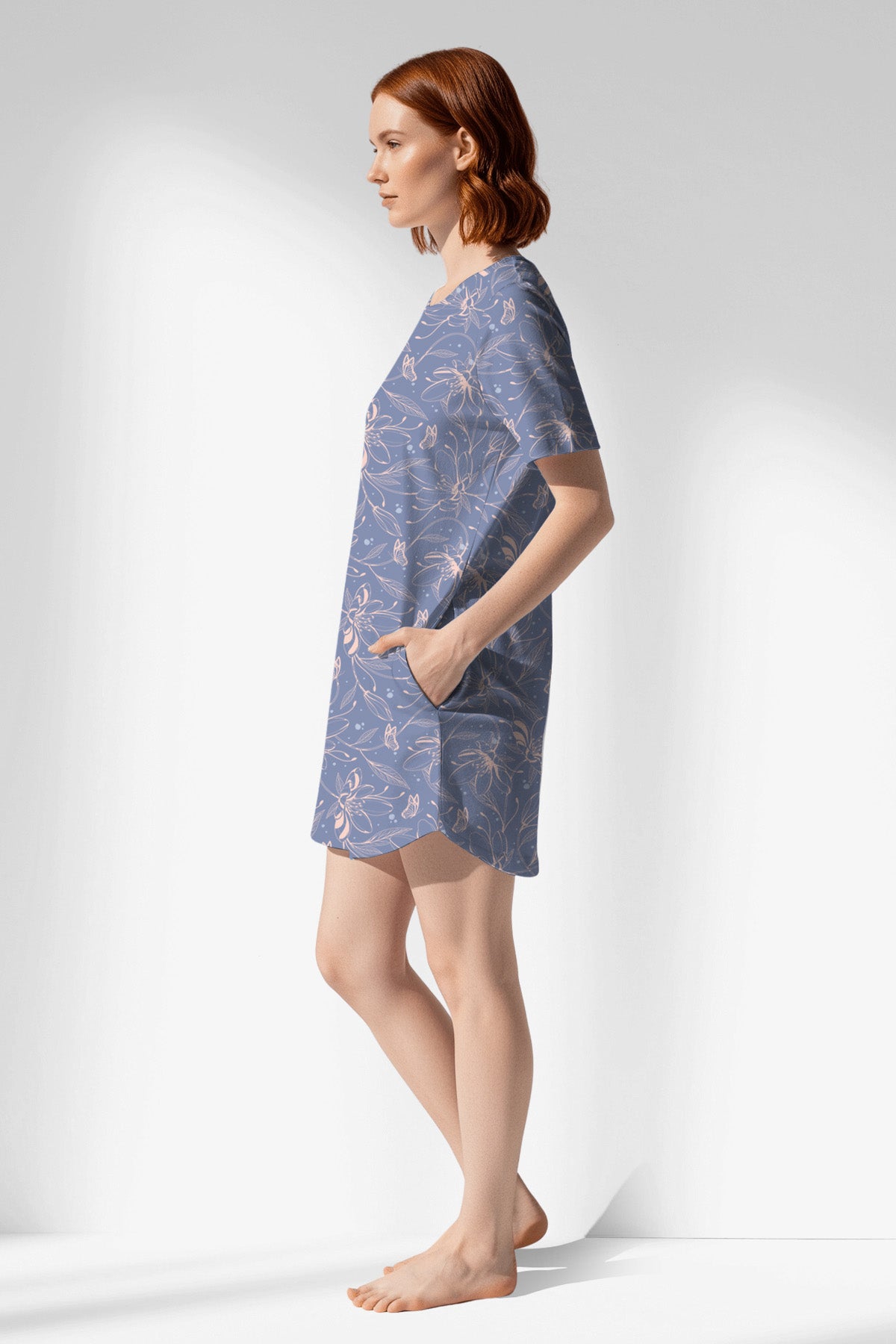Woman Polyviscon Aurella Pocket Detail Tunic - ROTASYON - Image 2