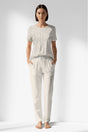Woman Polyviscon Lina Pocket Detail Pyjama Set - ROTASYON - Image 1