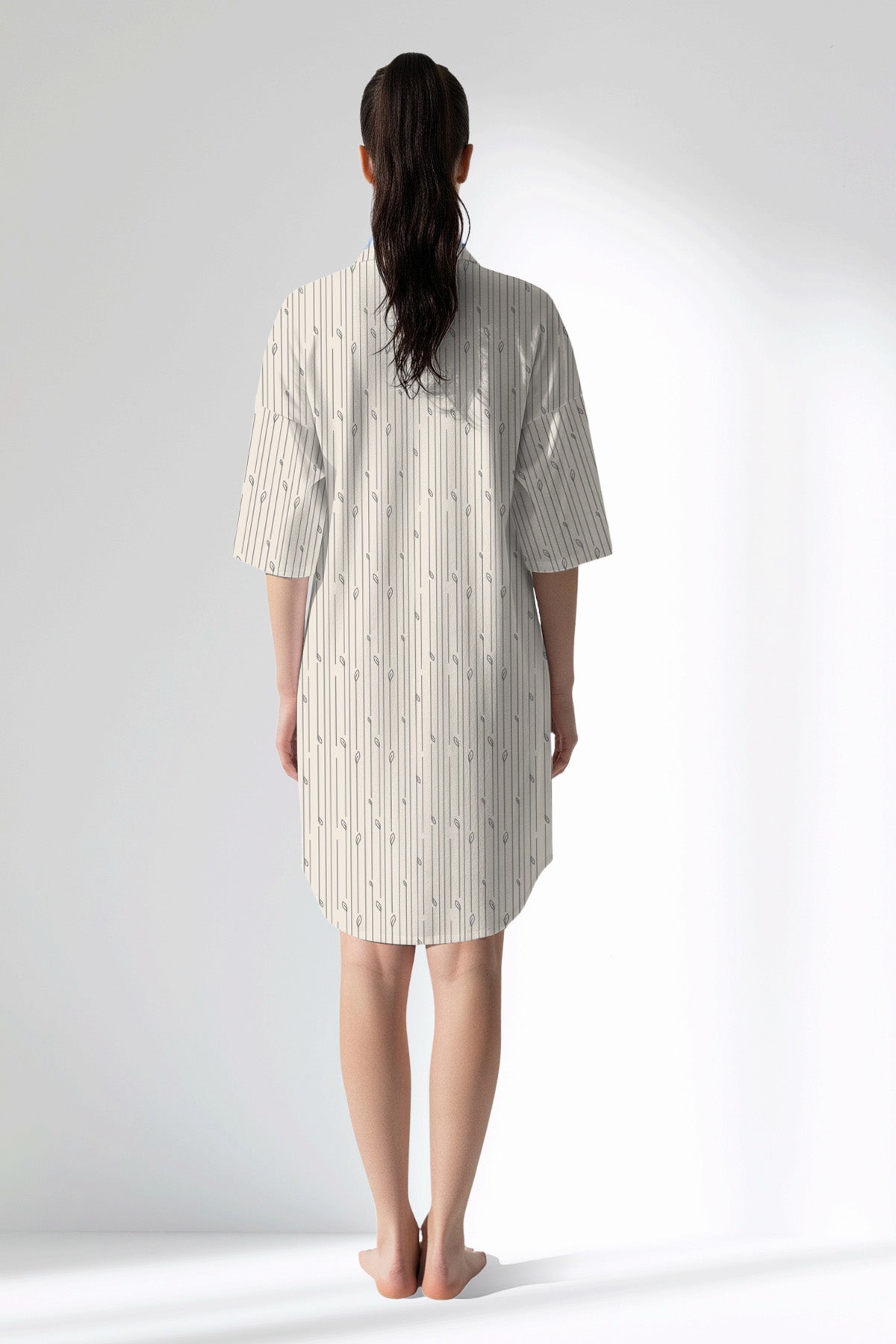 Woman Polyviscon Lina Shirt Tunic - ROTASYON - Image 3