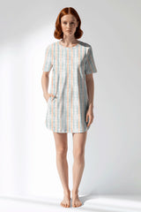 Woman Polyviscon Liner Pocket Detail Tunic - ROTASYON - Image 1