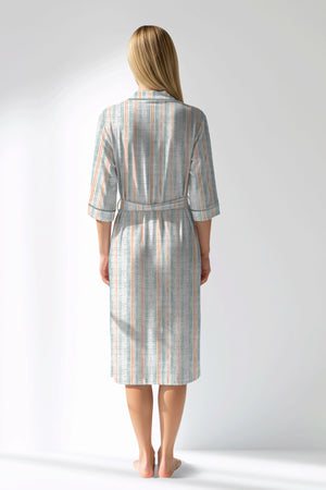 Woman Polyviscon Liner Dressing Gown - ROTASYON - Image 3