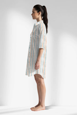 Woman Polyviscon Liner Shirt Tunic - ROTASYON - Image 3