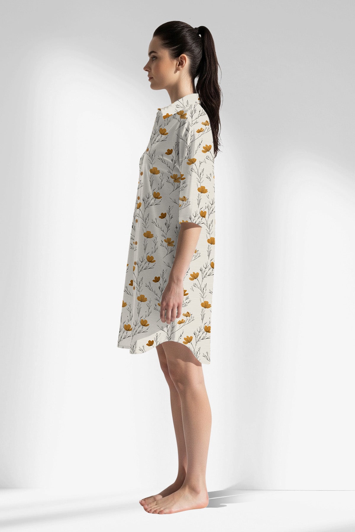 Woman Polyviscon Linora Shirt Tunic - ROTASYON - Image 2