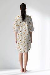 Woman Polyviscon Linora Shirt Tunic - ROTASYON - Image 3