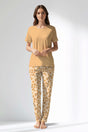 Woman Polyviscon Mellow Pyjama Set - SUNBURST - Image 1