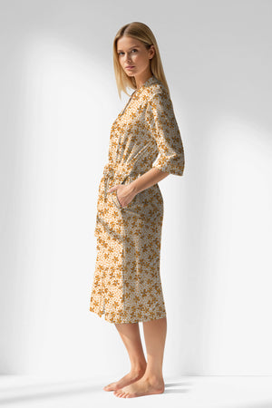 Woman Polyviscon Mellow Dressing Gown - ROTASYON - Image 2
