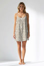 Woman Polyviscon Sprig Thin Strap Tunic - ROTASYON - Image 1