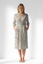 Woman Polyviscon Sprig Dressing Gown - ROTASYON - Image 1
