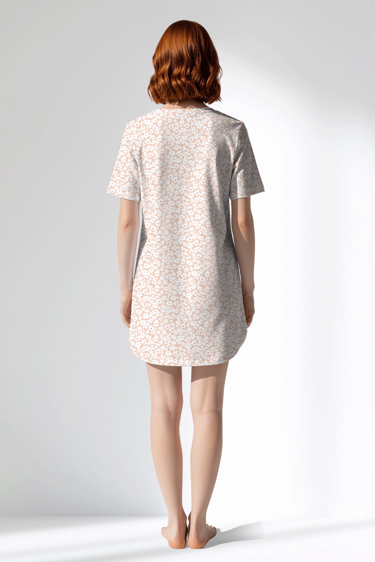 Woman Polyviscon Vanilla Pocket Detail Tunic - ROTASYON - Image 3
