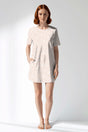 Woman Polyviscon Vanilla Pocket Detail Tunic - ROTASYON - Image 1