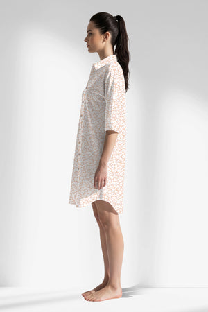 Woman Polyviscon Vanilla Shirt Tunic - ROTASYON - Image 2