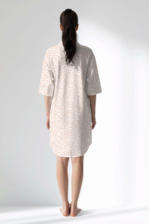 Woman Polyviscon Vanilla Shirt Tunic - ROTASYON - Image 3