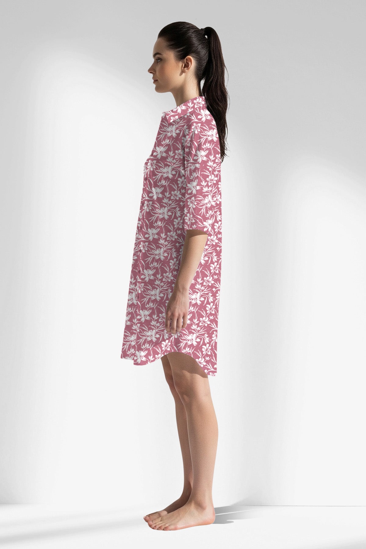Woman Polyviscon Affection Shirt Tunic - ROTASYON - Image 2