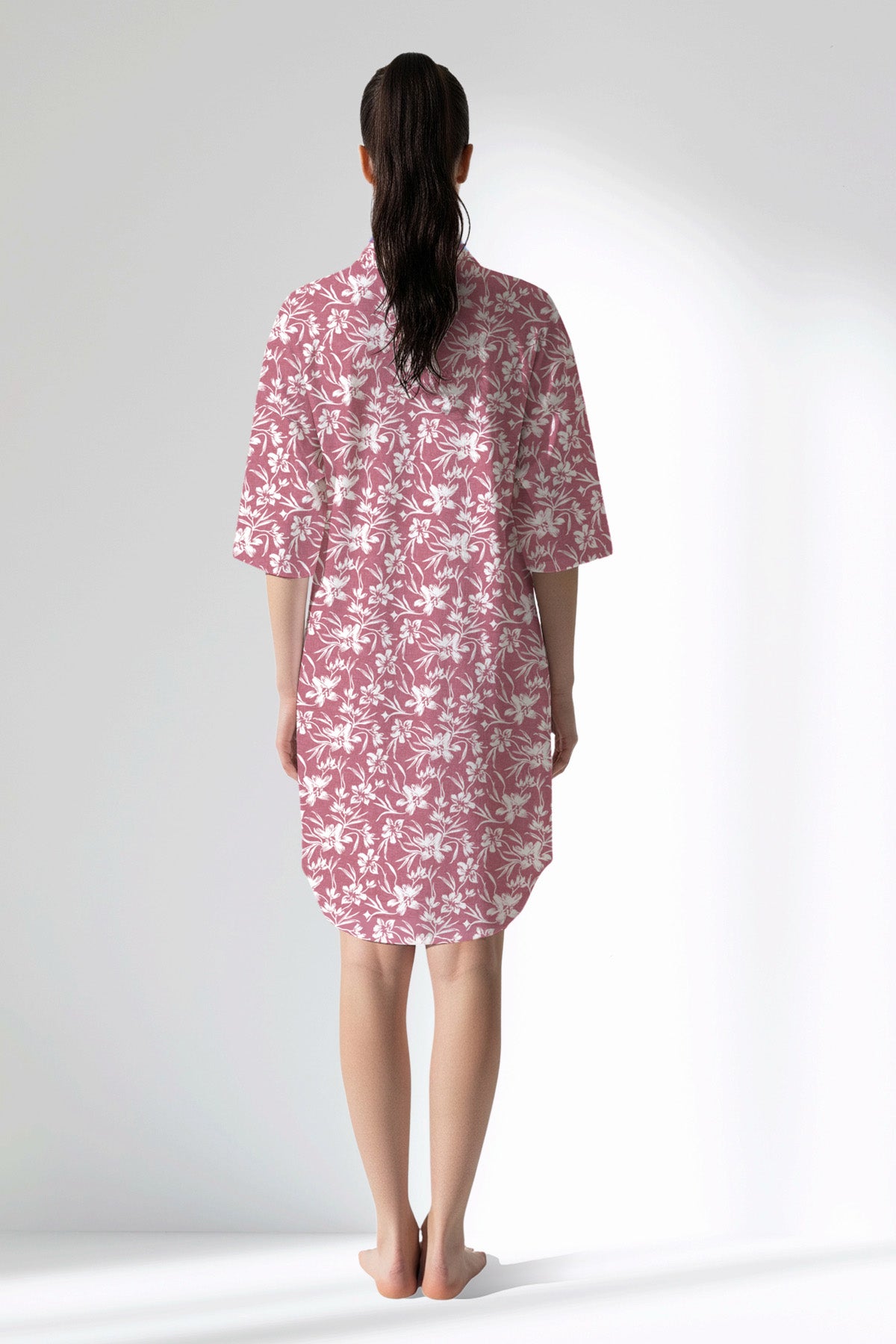 Woman Polyviscon Affection Shirt Tunic - ROTASYON - Image 3