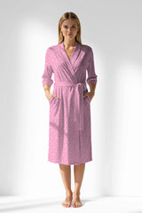 Woman Polyviscon TrueBliss Dressing Gown - ROTASYON - Image 1