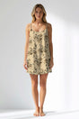Woman Polyviscon Fleuron Thin Strap Tunic - ROTASYON - Image 1