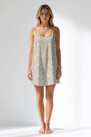 Woman Polyviscon Lunafleur Thin Strap Tunic - ROTASYON - Image 1