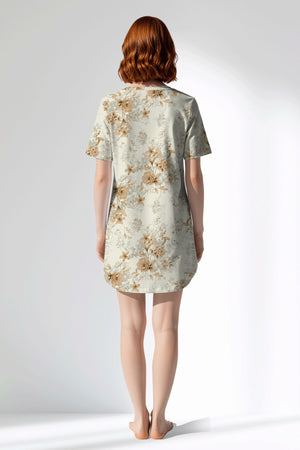 Woman Polyviscon Magnolia Pocket Detail Tunic - ROTASYON - Image 3