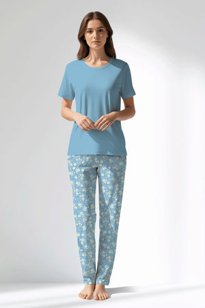 Woman Polyviscon SoftAura Pyjama Set - 14-4318 - Image 1