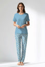 Woman Polyviscon SoftAura Pyjama Set - 14-4318 - Image 1