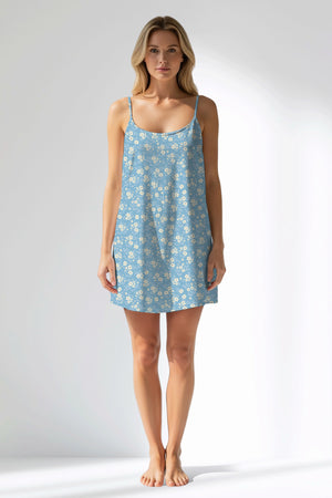 Woman Polyviscon SoftAura Thin Strap Tunic - ROTASYON - Image 1
