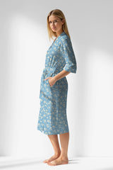 Woman Polyviscon SoftAura Dressing Gown - ROTASYON - Image 2