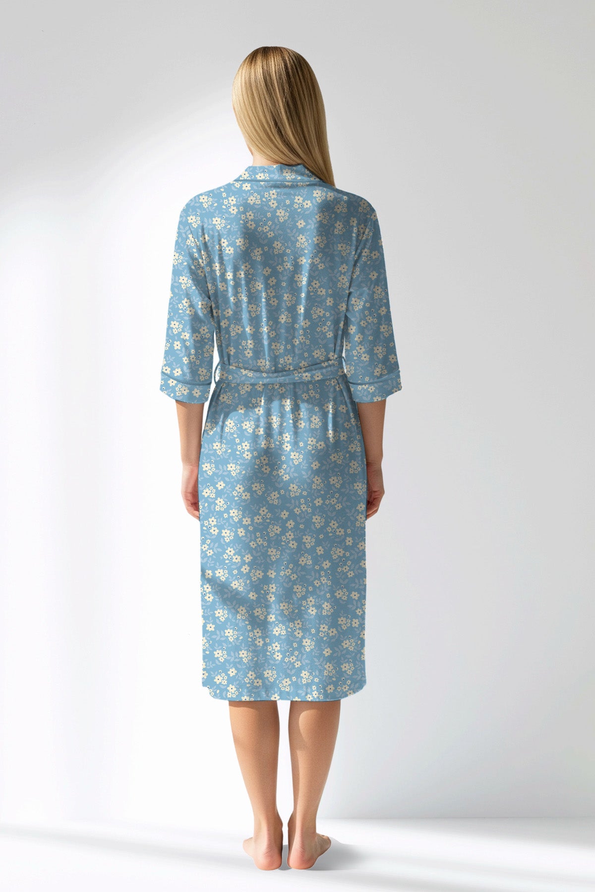 Woman Polyviscon SoftAura Dressing Gown - ROTASYON - Image 3